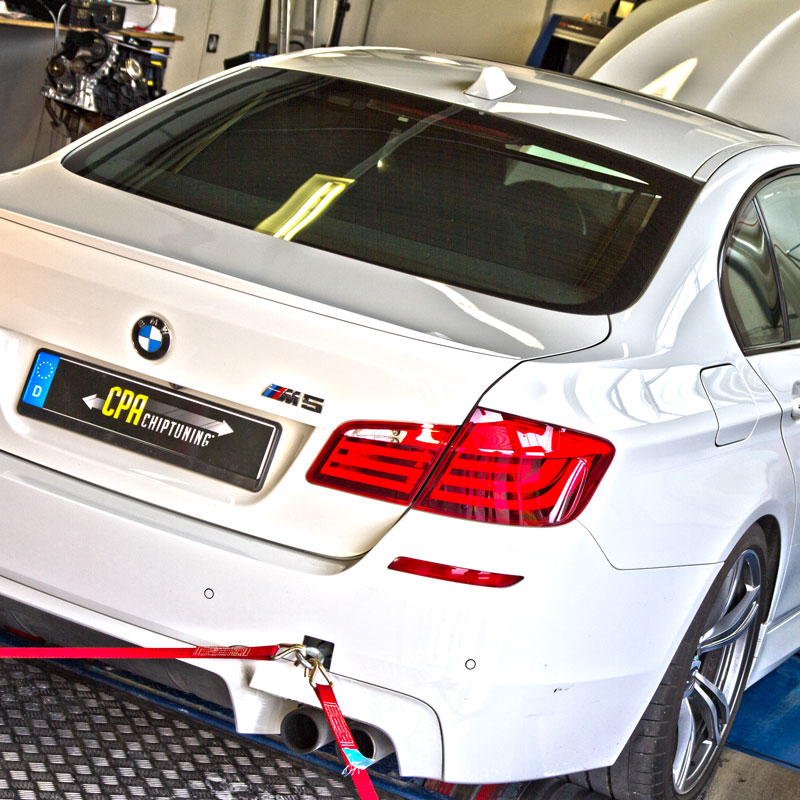 El BMW M5 (F10) en el banco de pruebas