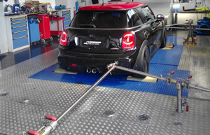 Sistema de conexión CPA para el Mini Cooper John Works