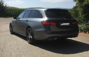 Mercedes tuning: la nueva clase E en la prueba